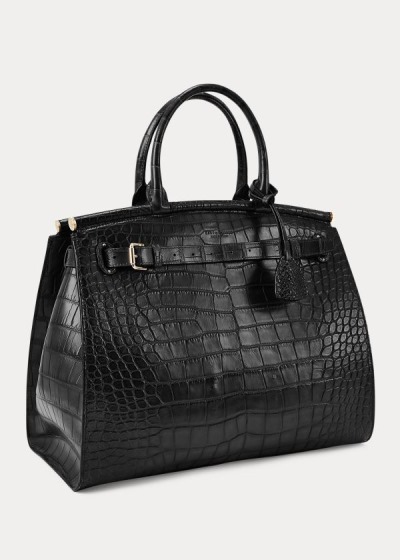 Women's Ralph Lauren Alligator Large RL50 Handbags | 895162KUX